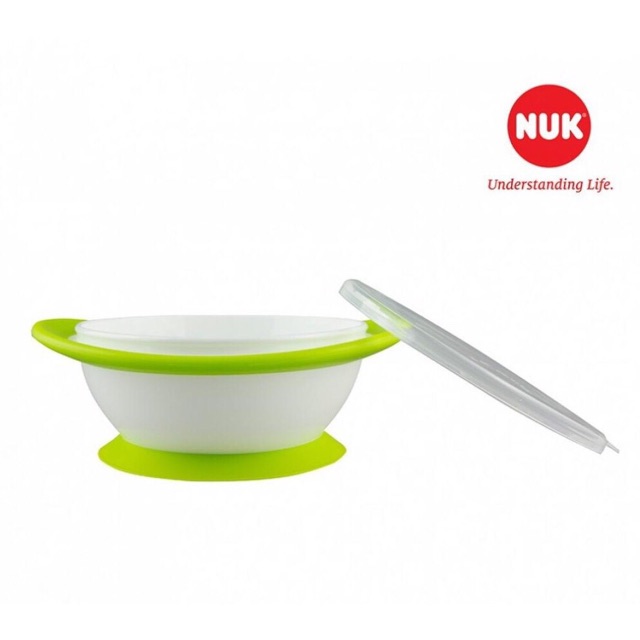 Bát ăn dặm chống đổ có nắp NUK
