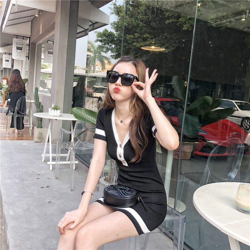 ĐẦM THUN DÁNG ÔM BODY HÀNG NHẬP QUẢNG CHÂU | BigBuy360 - bigbuy360.vn