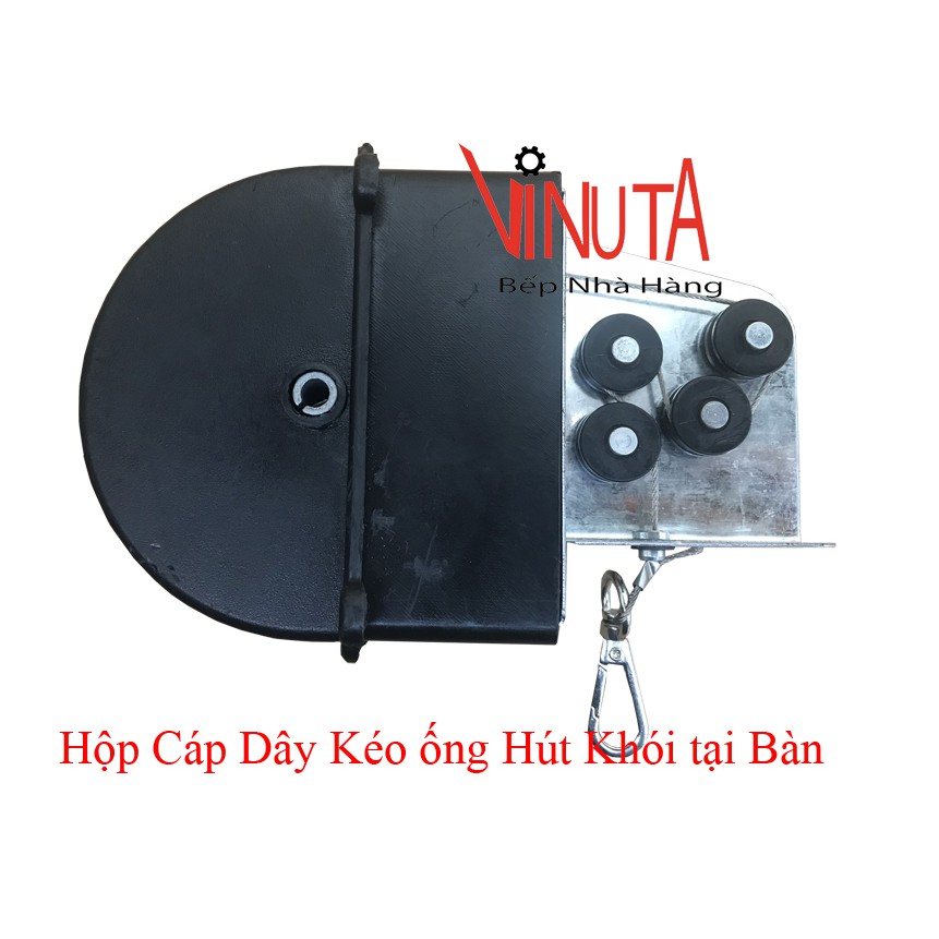 Hộp đựng dây Cáp nhựa ống hút khói bếp nướng BBQ tại bàn, Hộp cót nhựa ống hút khói bếp nướng than hoa hút dương