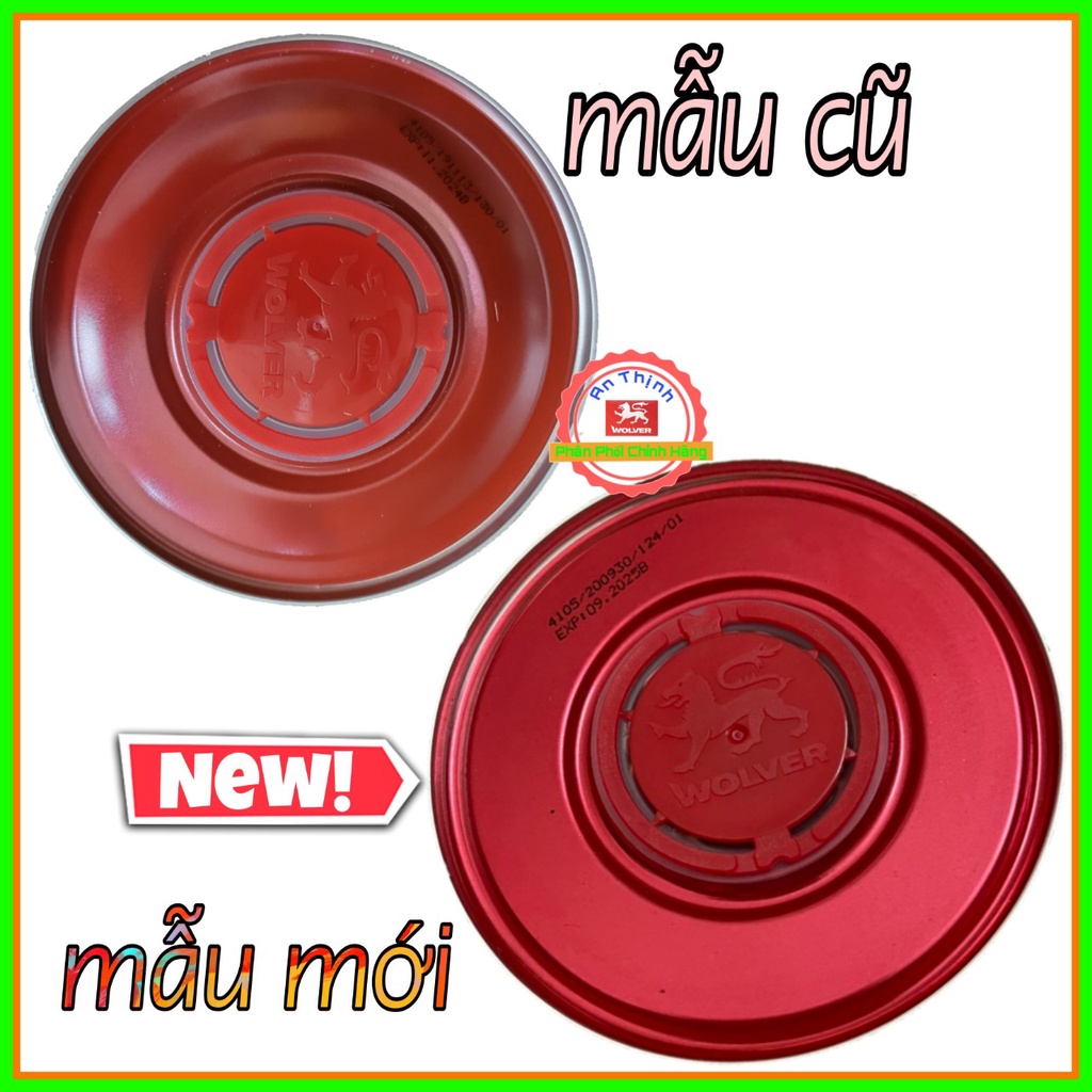 Mẫu Mới-Nhớt Xe Số Full Tổng Hợp WOLVER 10W40 SPECIAL RACING Và Four Stroke Racing 10W40 1L Nhập Nguyên Lon Từ Đức