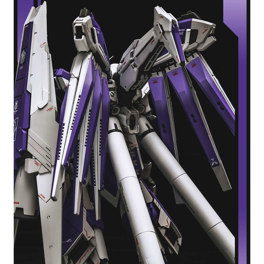 Phụ kiện Gundam Rage Nucleon T01 T02 RX-93 Nu &amp; RX-93-V2 Hi-Nu High Mobility Backpack 1/100 [3GD]