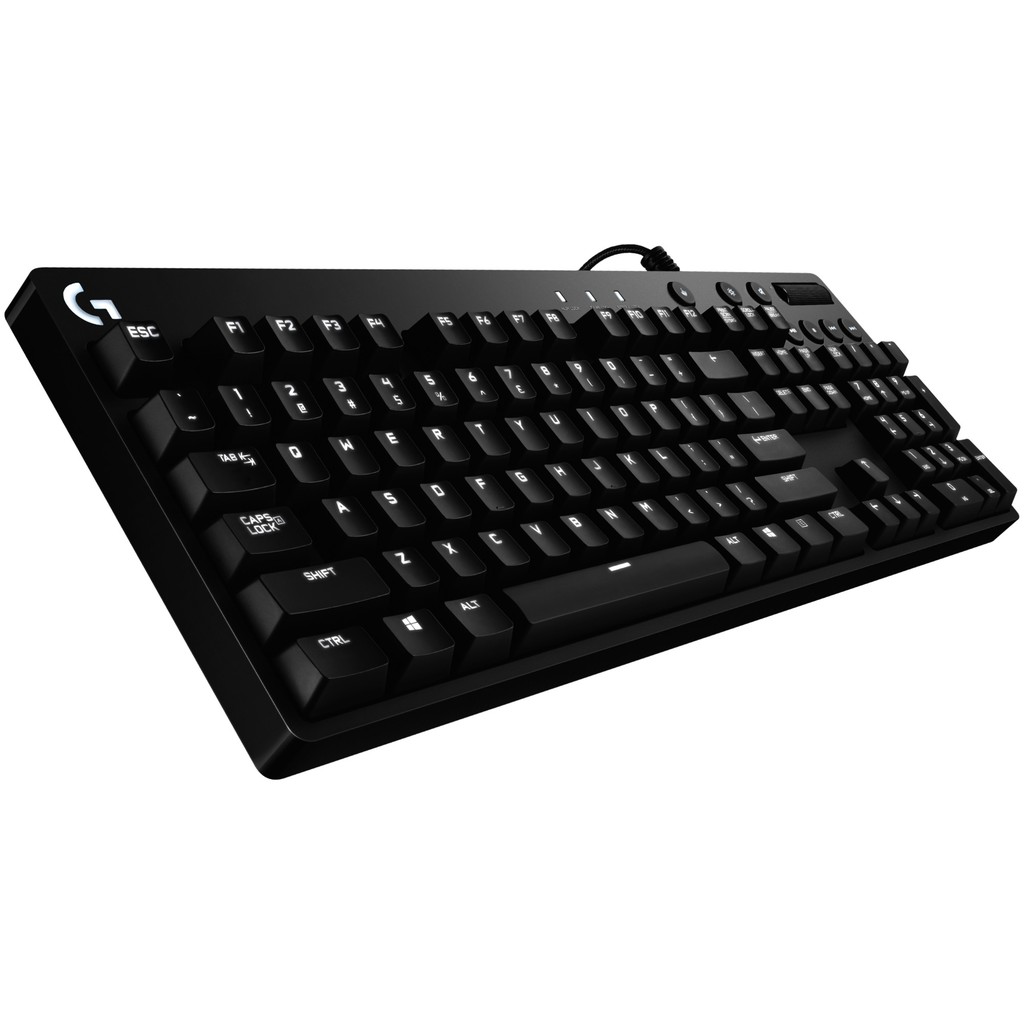 Bàn Phím Cơ Có Dây Logitech G413 Carbon LED Romer-G Switch Full Size - Hàng Chính Hãng