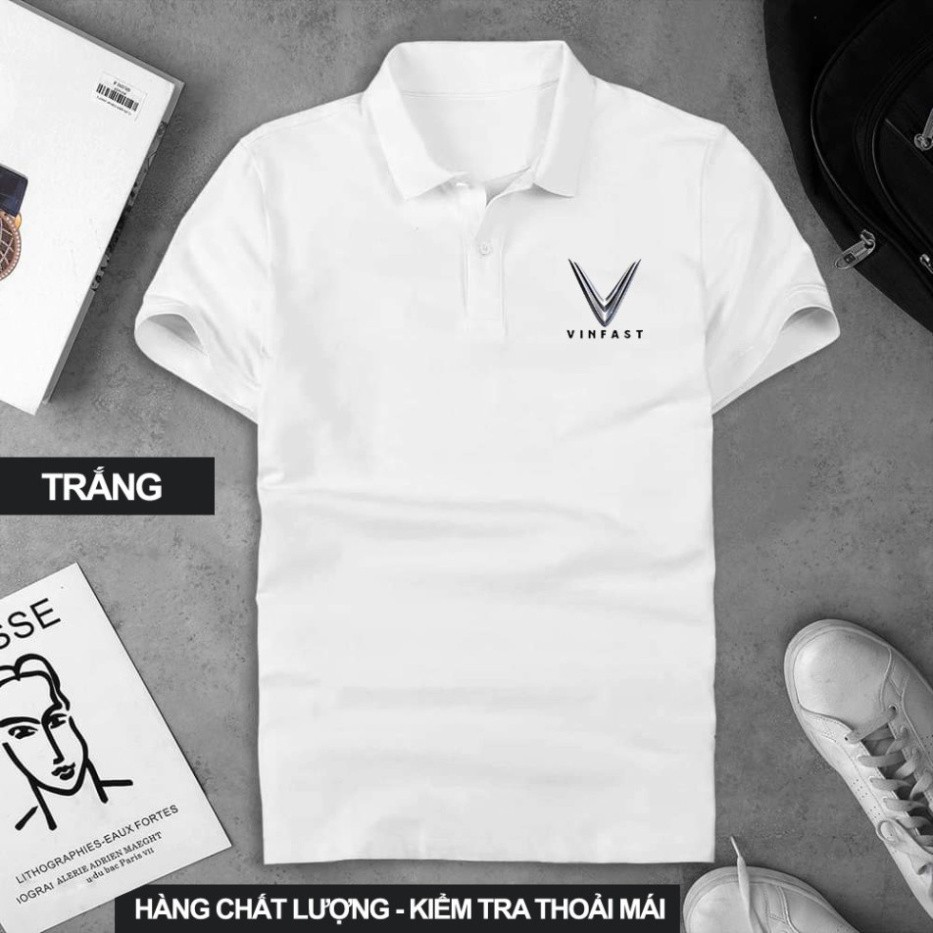 Áo thun Polo Vinfast Cao Cấp - Polo có cổ Logo Hãng Xe Ô tô nhiều màu sang trọng, lịch lãm, đẳng cấp, thời trang Polo St