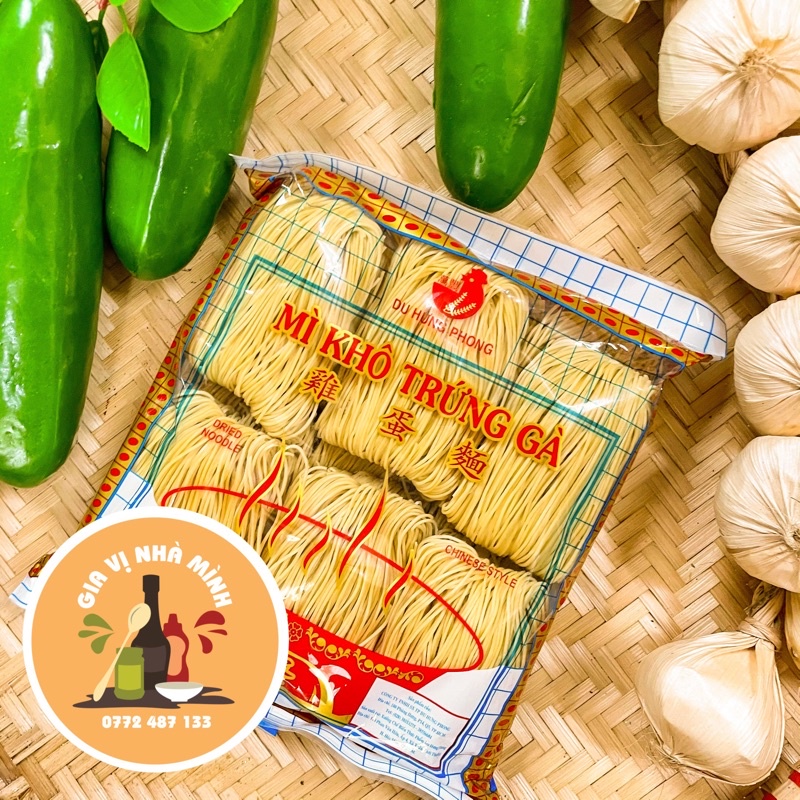 MÌ TRỨNG GÀ KHÔ DU HƯNG PHONG 454GR