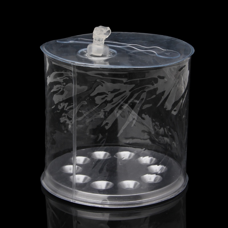 Đèn LED Bơm Hơi Sử Dụng Năng Lượng Mặt Trời Có Thể Gấp Gọn Tiện Lợi