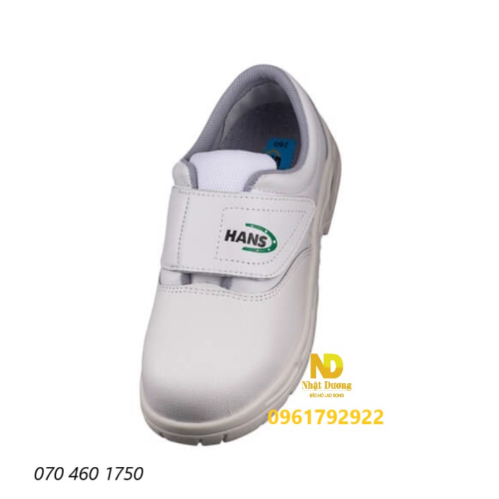 Hàng Chính Hãng - Giày Bảo Hộ Lao Động Hans HS-202 Air Da Tự Nhiên Dùng Trong Phòng Sạch Hình Thật - Bảo Hành 3 Tháng | BigBuy360 - bigbuy360.vn