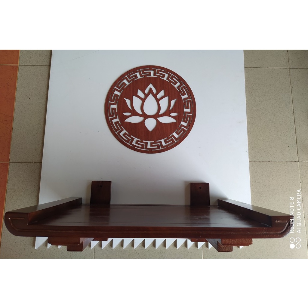 Bông sen trang trí bàn thờ sơn PU