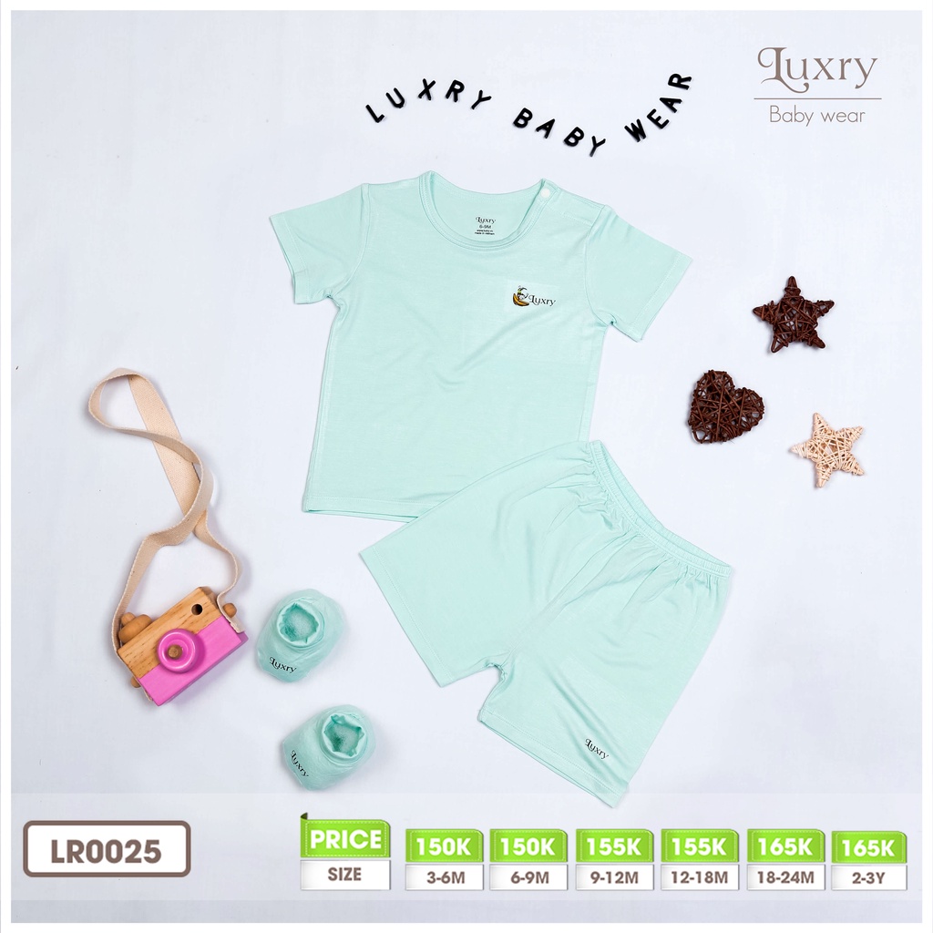 Bộ cộc cài vai Luxry siêu mềm, mịn được làm từ sợi tre cao cấp