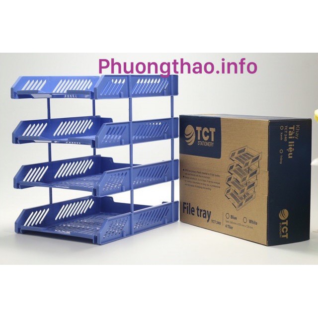 Khay Đựng Tài Liệu, Đựng Hồ Sơ Cao Cấp Bằng Nhựa - 3 Tầng, 4 Tầng ( Giá Sỉ )