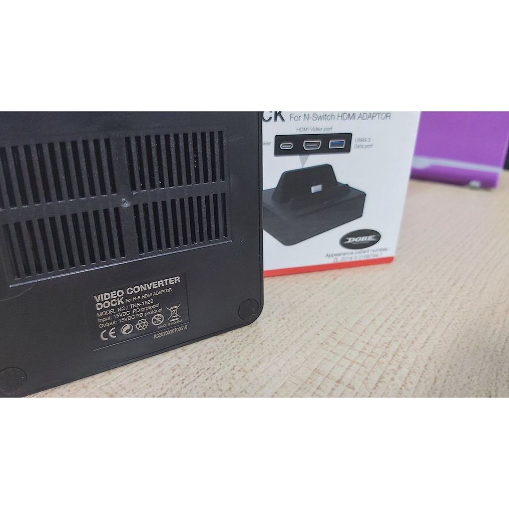 [Mã 2611DIENTU500K hoàn 7% đơn 300K] Dock chuyển tín hiệu HDMI cho Nintendo Switch - Dobe TNS-1828 | WebRaoVat - webraovat.net.vn