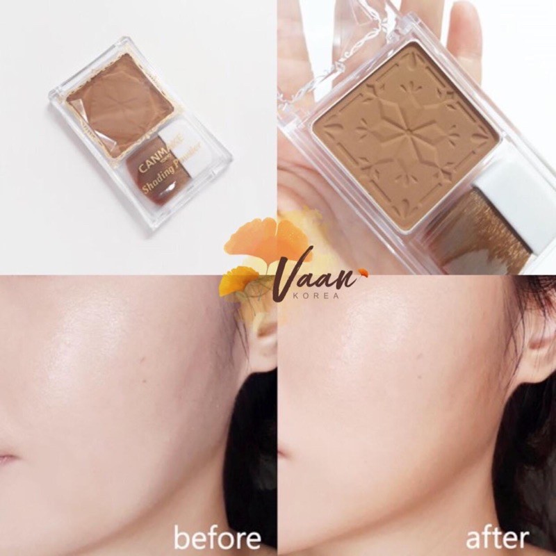 Phấn Tạo Khối Canmake Shading Powder 4.4g màu #03 Honey Rusk Brown | BigBuy360 - bigbuy360.vn