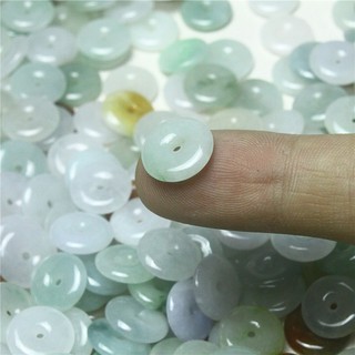 Mặt dây chuyền Quạt Cẩm-Thạch (ngọc phỉ thúy Type A)