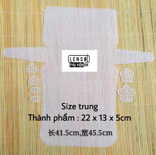 Canvas cắt sẵn khung túi