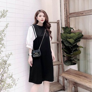 Đầm bầu thời trang thiết kế KC141 chất lụa hàn châu