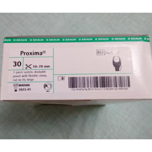 Túi Hậu Môn Nhân Tạo B.Braun Lẻ [Chính Hãng Pháp]