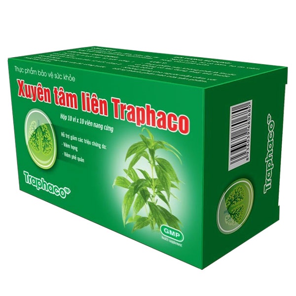 Viên uống Xuyên Tâm Liên Traphaco (Hộp 100 viên)
