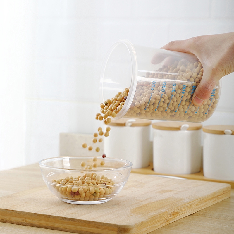 Hộp nhựa trong suốt đựng thực phẩm tiện lợi cho gia đình