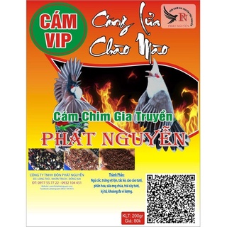 Cám chim căng lửa chào mào - cám chim gia truyền Phát Nguyễn