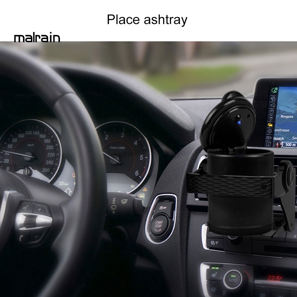 Giá đỡ chai nước gắn khe điều hòa xe hơi