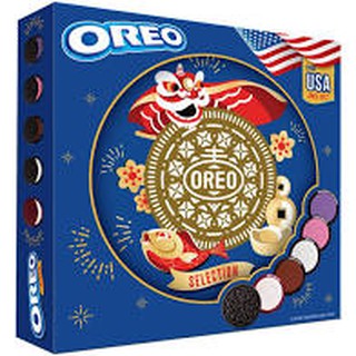 BÁNH OREO HỘP THIẾC 342g kèm túi giấy_ HÀNG TẾT