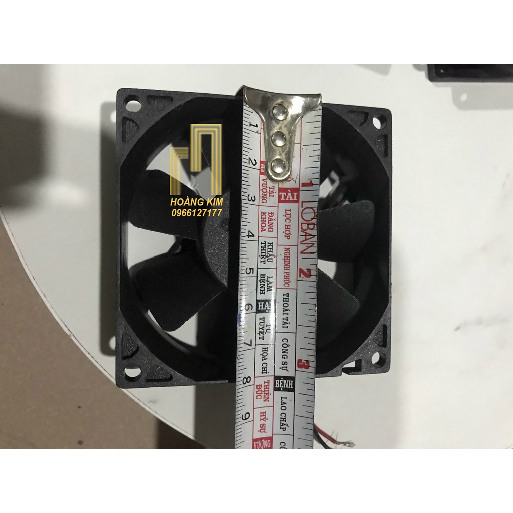 Quạt tản nhiệt 12v tản nhiệt chip led kích thước 80x80x25mm