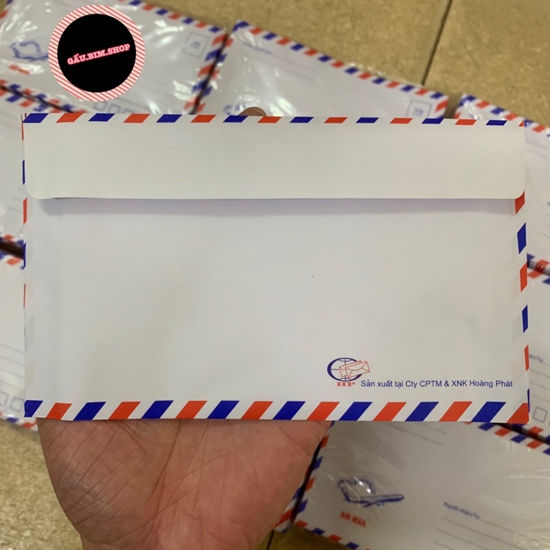 [Giá Sỉ] 100 chiếc Phong bì trắng, đẹp cao cấp (Định lượng 70)