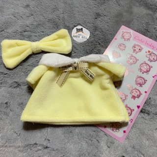 Váy + nơ cho doll