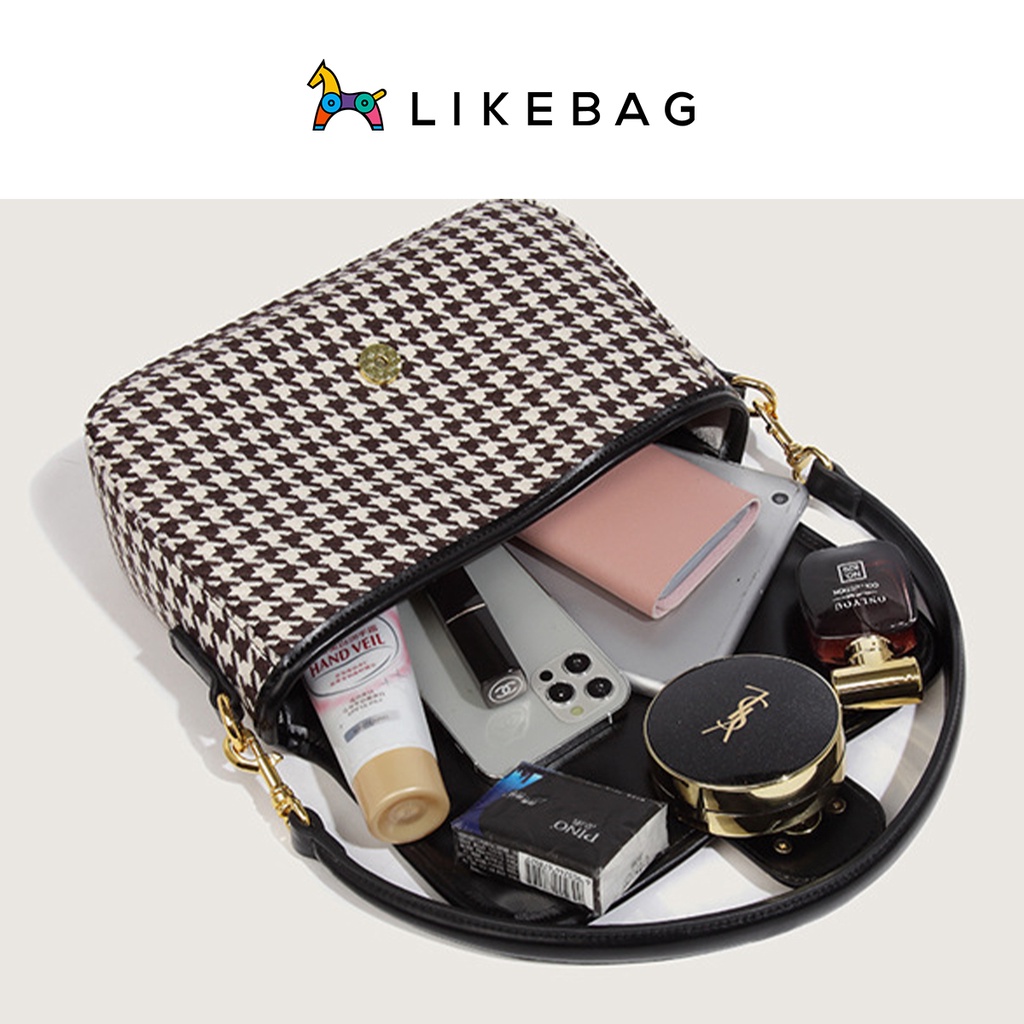 Túi nữ cầm tay, đeo vai thời trang LIKEBAG da PU cao cấp kiểu dáng công sở 219XK6866 - LIBAGI