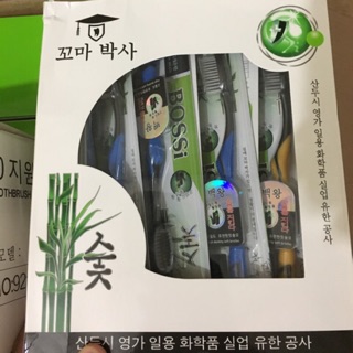 10 hộp bàn chải đánh răng bossi loại 1 mã 921 , check được mã vạch chuẩn hàn quốc