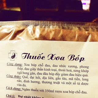 Thảo dược xoa bóp túi 20g
