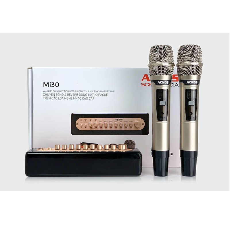 Bộ Micro Acnos Mi 30 Có Reverb