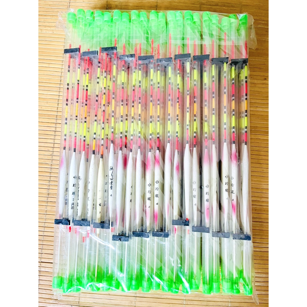 Phao câu cá RẺ VÔ ĐỊCH ★ Phao Cỏ Nhạy câu đơn, câu tay, câu đài, câu sông-suối-ao-hồ... Loại tốt - Giá rẻ nhất