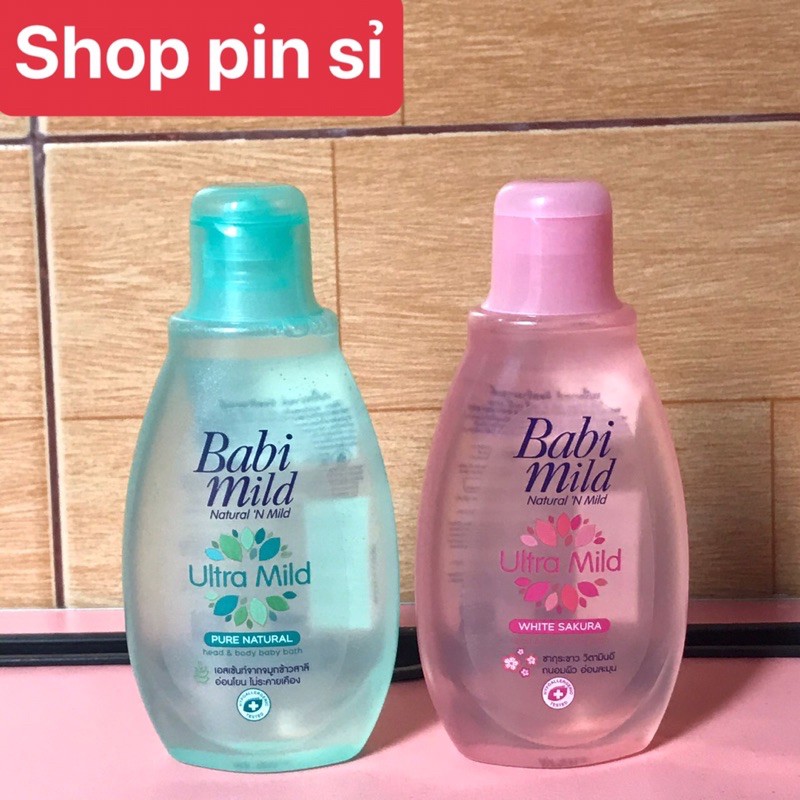 Sữa tắm Baby Mild 125ml cao cấp cho bé