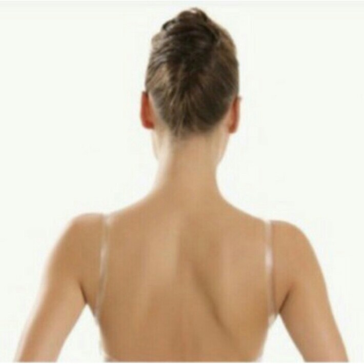 Set 2 Dây Áo Con Trong Suốt Quai Dẹt - Quai Tròn  Siêu Dai Siêu Đẹp Phụ Kiện Cho Chị Em