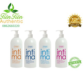 Dung dịch vệ sinh Ziaja Intima 500ml Đủ màu
