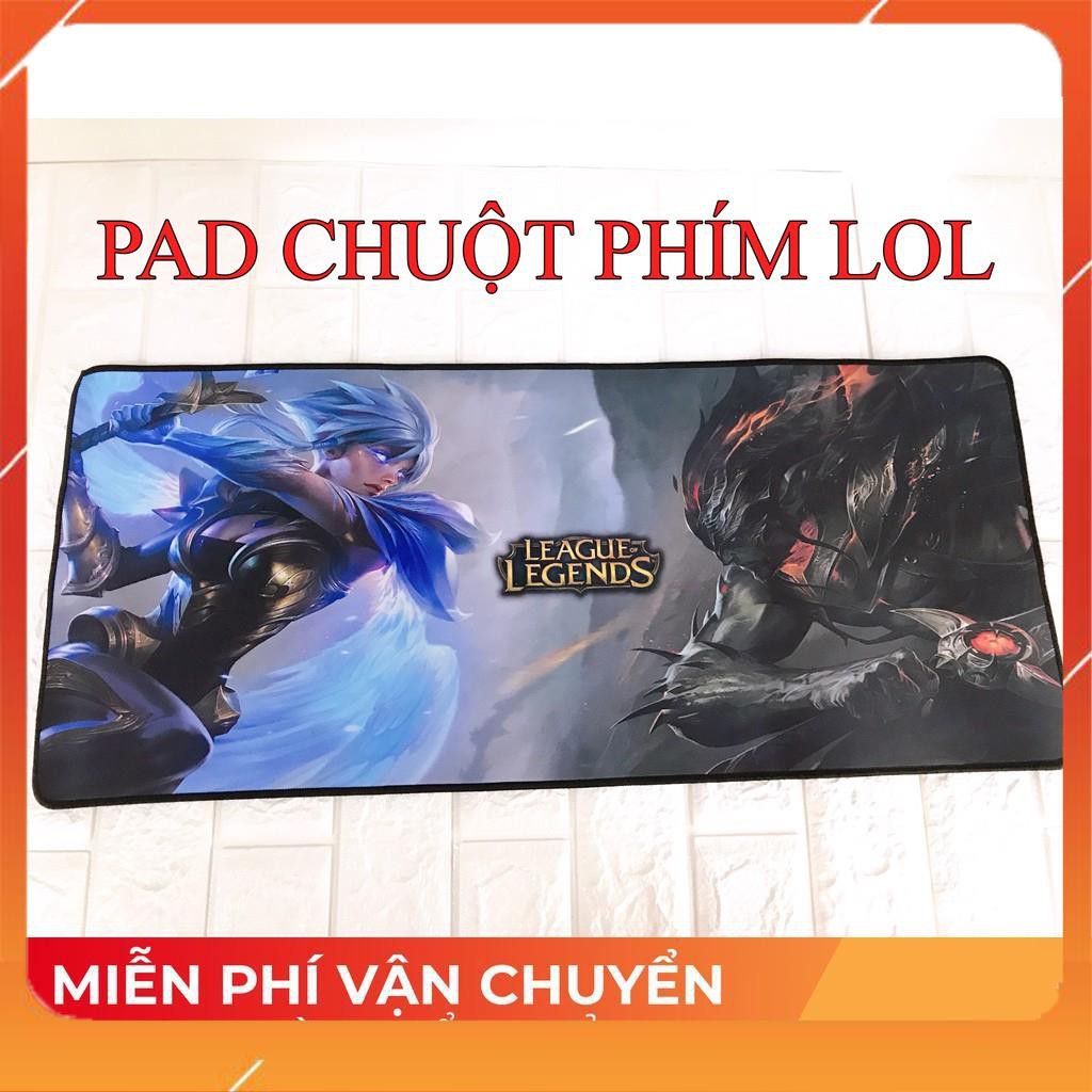 Bàn di chuột cỡ lớn ( 700mm x 300MM x 3 mm ) - Hình Liên Minh Huyền Thoại LOL