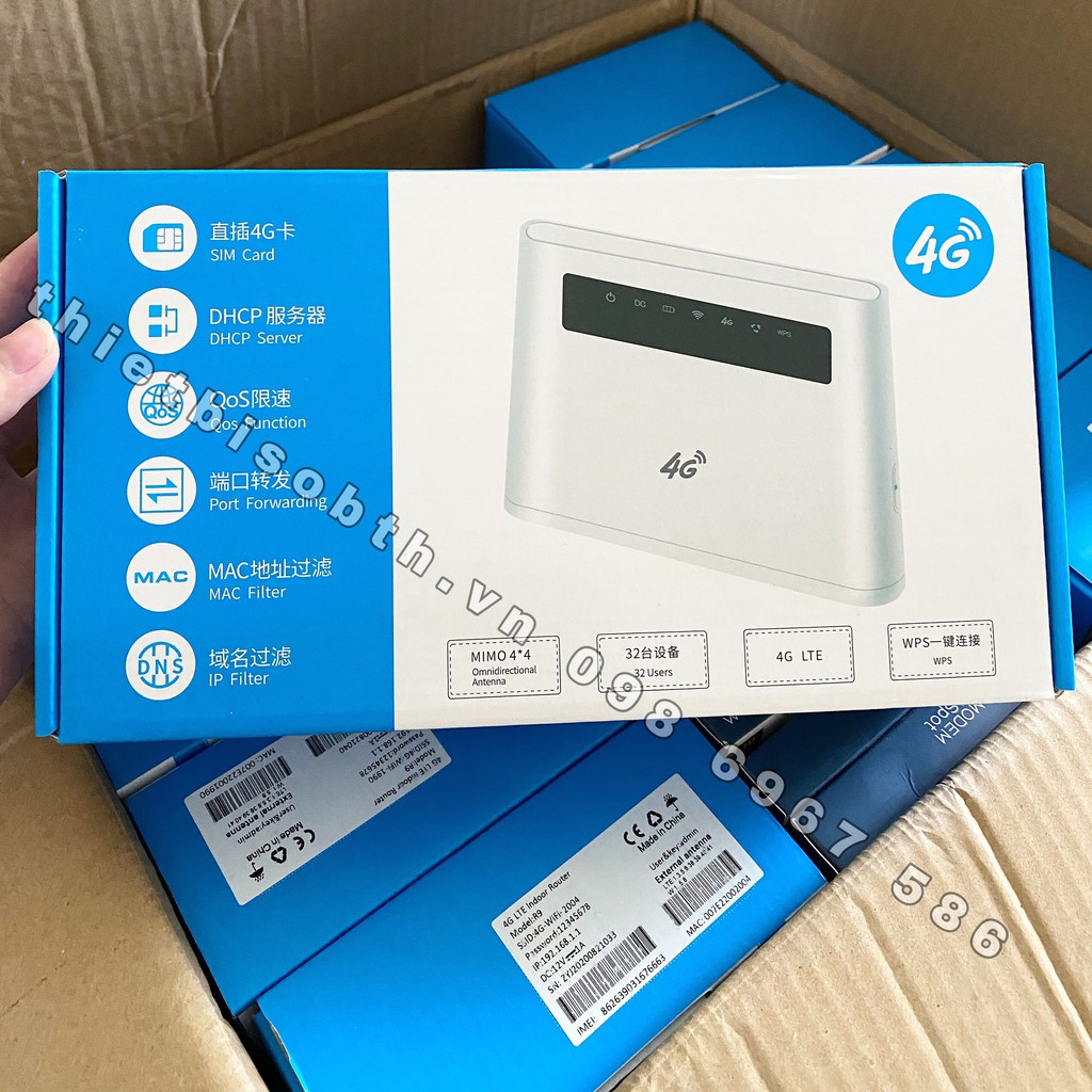 BỘ PHÁT WIFI 4G OTO HUAWEI B311b-853 Có 4 cổng lan | BigBuy360 - bigbuy360.vn