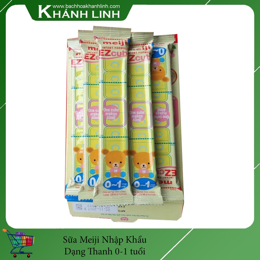 Sữa Meiji số 0-1 tuổi Nhập Khẩu dạng thanh