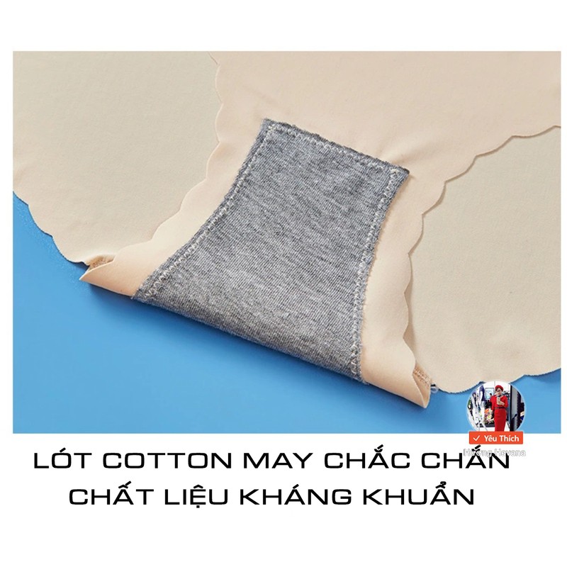 Set 5 Quần lót nữ thun lạnh không đường may viền sóng - quần chip nữ dễ thương giá rẻ FLQ70 | BigBuy360 - bigbuy360.vn