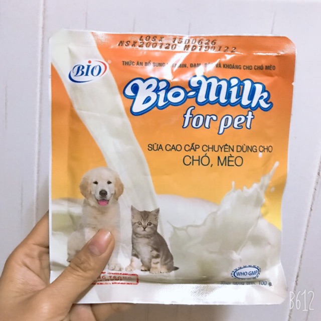 BIO MILK FOR PET- SỮA DINH DƯỠNG CHO CÚN, CHÓ MÈO