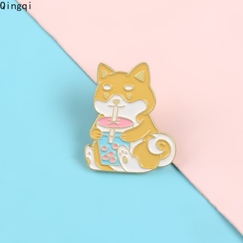 Ghim cài áo Miss Zoe hình chú chó corgi đáng yêu