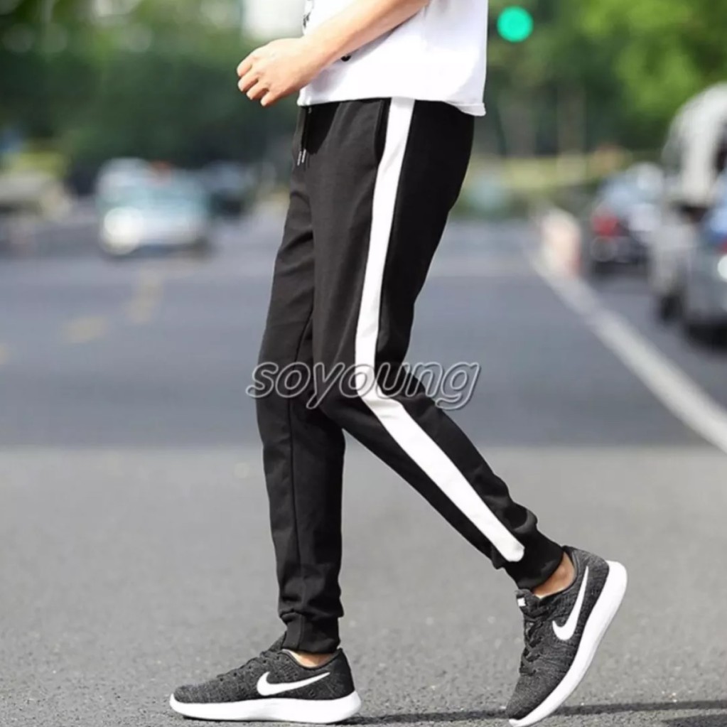 [SIÊU HOT]Quần jogger ZUKABEO 1 Sọc Chân Bo siêu đẹp chất nỉ bông dày dặn nam nữ bao chất