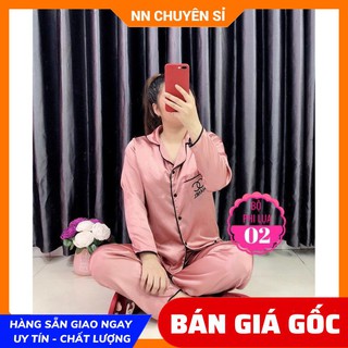 ĐỒ BỘ PHI LỤA TAY DÀI ĐBPL2 SANG CHẢNH ⚡100% ẢNH THẬT⚡ BỘ NGỦ LỤA