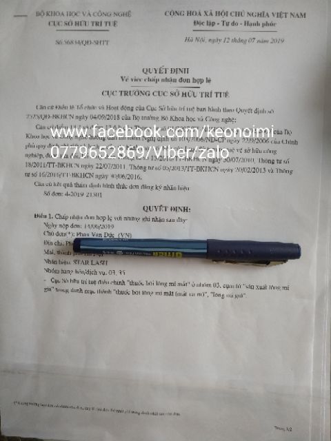 Mi khay Starlash xuất khẩu châu âu hàng chính hãng độc quyền. Được nhà nước bảo hộ thương hiệu