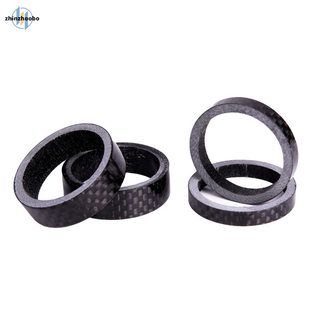 Vòng Đệm Cổ Bằng Sợi Carbon Siêu Nhẹ 5mm 10mm Chuyên Dụng Cho Xe Đạp Leo Núi ZHIN ZTTO