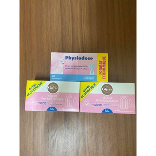 Nước muối sinh lý physidose - pháp hộp 40 lọ 5ml