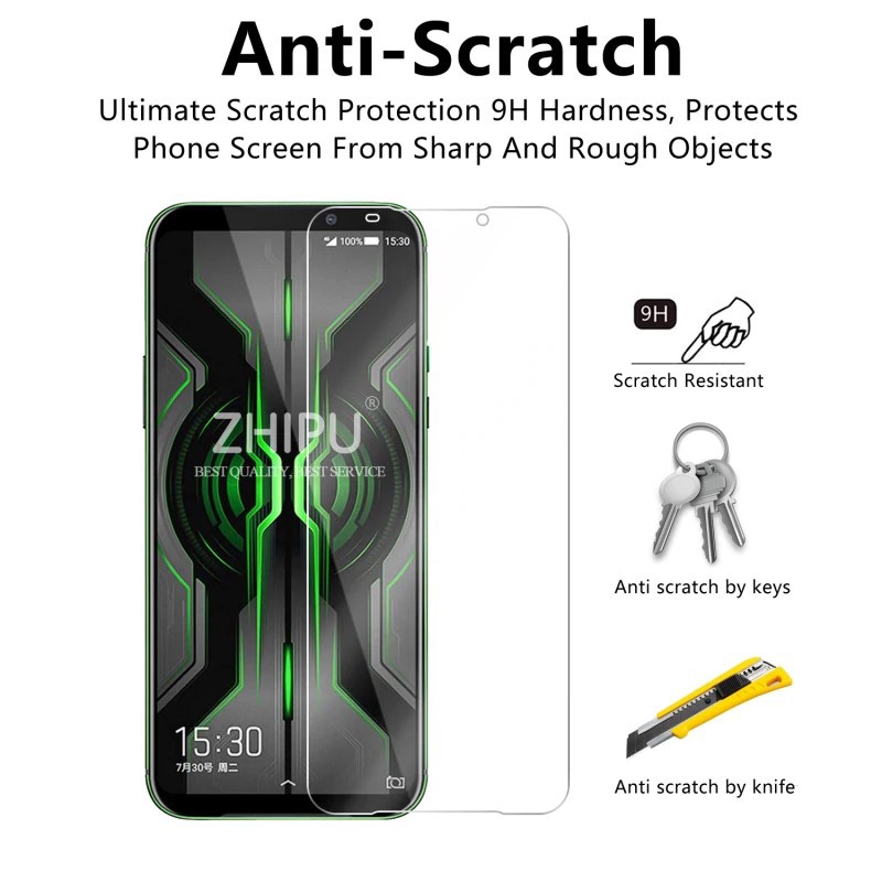 [Ảnh Thật] Kính Cường Lực Xiaomi Black Shark 2 - KO FULL, 9H-0.26mm