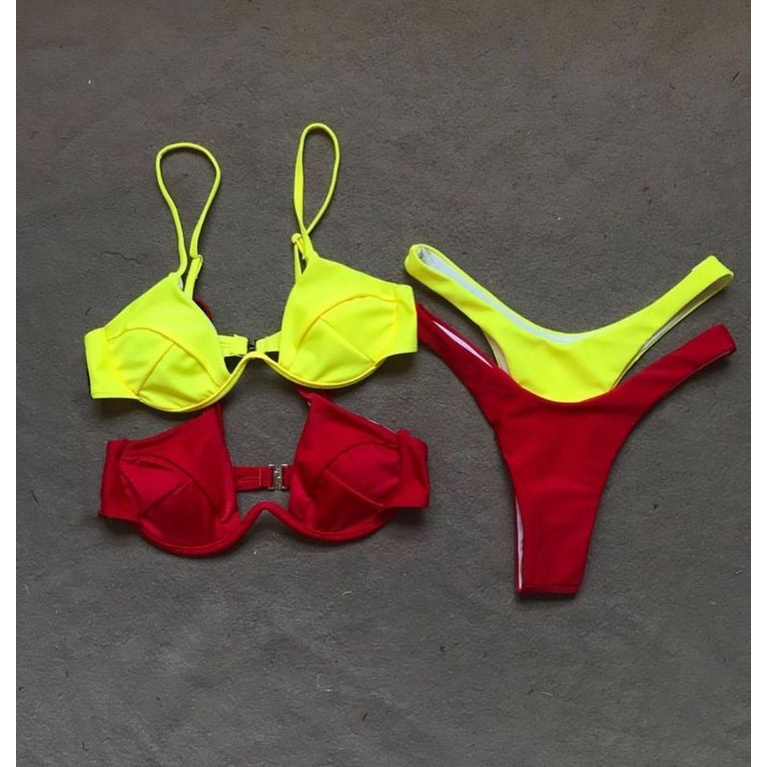 Bikini Gọng Siêu Nâng Ngực Sáng Da Tanning