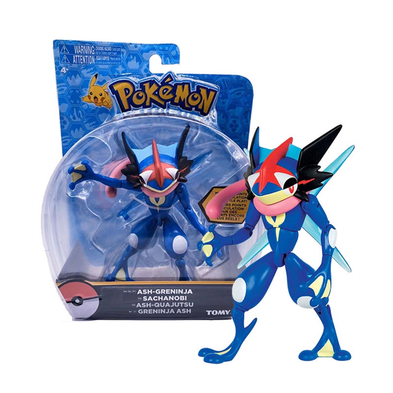 Pokemon  cm Hình Anime Mini Greninja Manga Tượng Búp Bê PVC Hình Hành Động Sưu Tập Mô Hình Đồ Chơi Cho Trẻ Em Quà Tặng Trang Trí