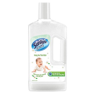 Nước lau sàn Sunlight hương hoa thiên nhiên chai 1kg